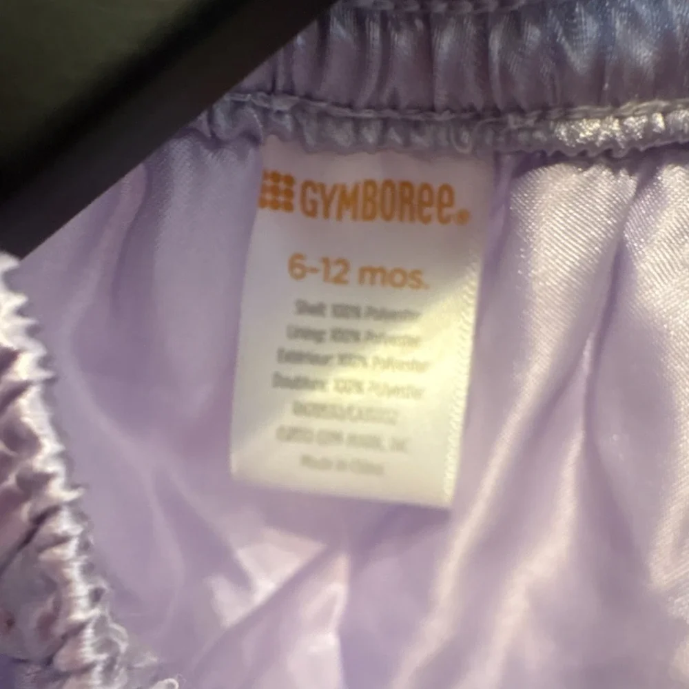 Gymboree Lavender Tutu Skirt Girls 6-12 Months Purple Tulle B0883A02527